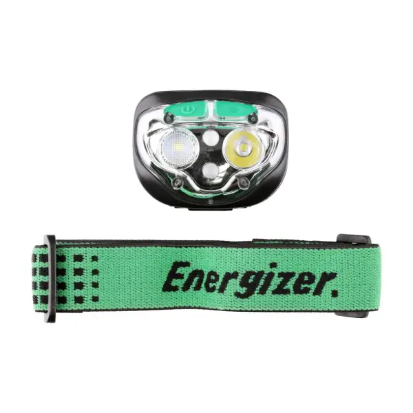 Timco EnergizerVis Wiederaufladbare Stirnlampe, Grün, 400 Lumen
