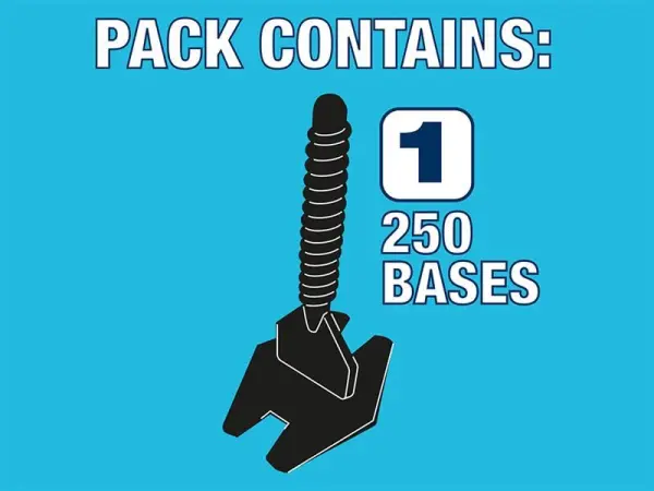 Vitrex LASHSPIN Starter Kit - Base 3mm (250)