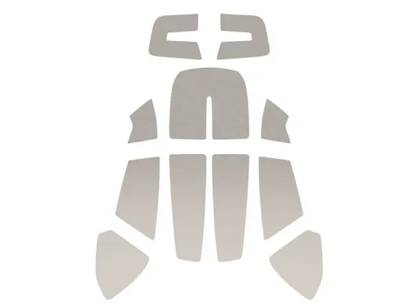 ABUS Nalepki Odblaskowe SCATOR/SCATOR-E Do Kasków Ochronnych