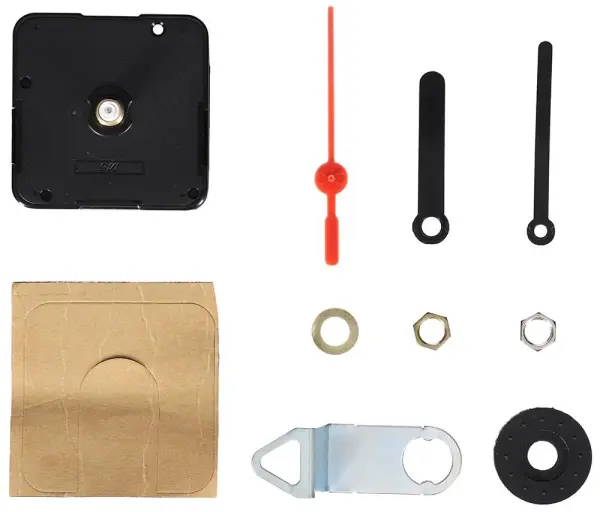 Whadda UK Quartz Clock Mechanism with Hands, 55mm
