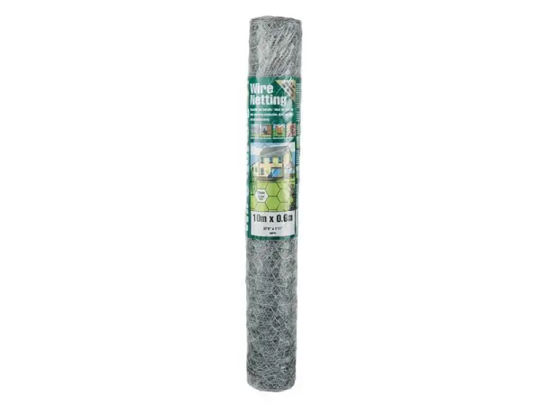 Gardman Tela Galvanizada Hexagonal 25mm², 10m x 0,9m