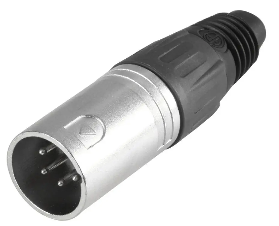 PRO SIGNAL 4-Pin XLR Plug, Cable Mount