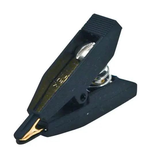 MUELLER ELECTRIC 絶縁ミニケルビンクリップ 10A ブラック