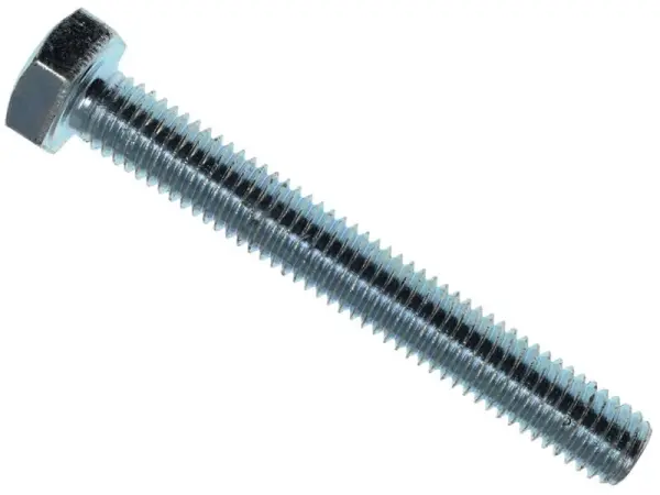 METALMATE High Tensile Set Screws, Zinc Plated - High Tensile Set Screw ZP M8 x 60mm (Box 50)