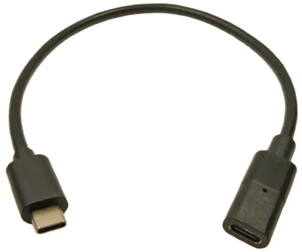 CLIFF USB-C 3.1 Gen 1 Extension Lead, 5Gbps, 0.3m