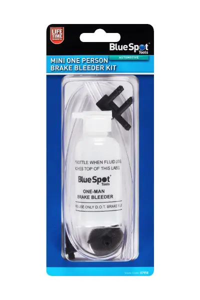 Blue Spot Tools 单人刹车排空套装 含60ml储液瓶