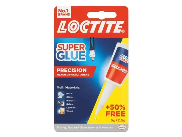 Loctite Super Glue Precision 5g s 50 % navíc zdarma