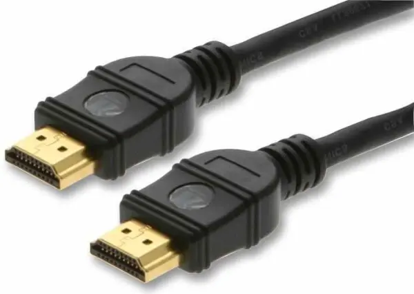 KRAMER Premium High Speed HDMI Cable with Gold Connectors, 3m, Black