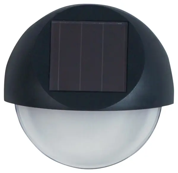 Luxform Solar LED Ivy Wall Light, Black, IP44