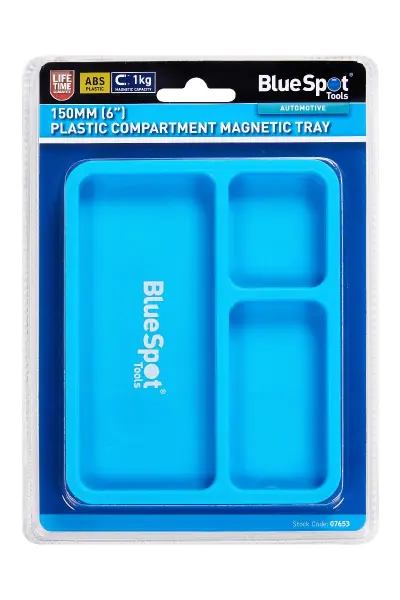 Blue Spot Tools - Dulang Magnet 150mm dengan Petak