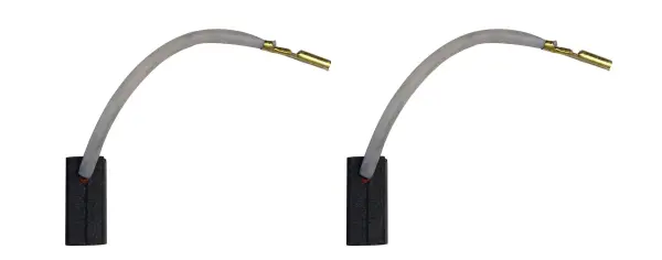 2x Berus Karbon - Untuk Black & Decker Stayer Mini Grinder (6.4 x 8 x 18 mm)