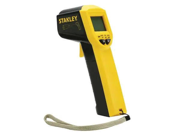 STANLEY Intelli Tools 디지털 적외선 온도계, ±3°C 정확도, -38°C ~ 520°C 측정 범위