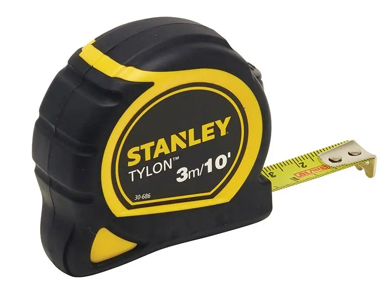 STANLEY® 手工具 - Tylon™ 迷你拉尺 3米/10呎 (闊度13mm) 卡裝