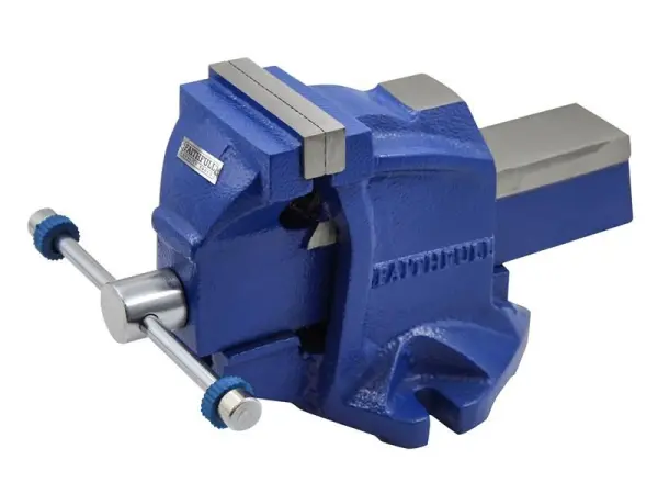 Faithfull Mechanics Vice with Magnetic Jaws 75mm (3in)