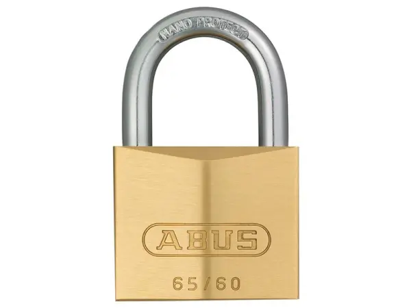 Cadenas ABUS 65/60mm en laiton à clé identique 6606