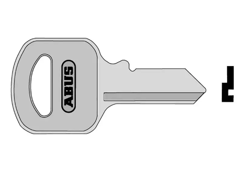 ABUS 55/30 30mm Key Blank for Brass Padlocks