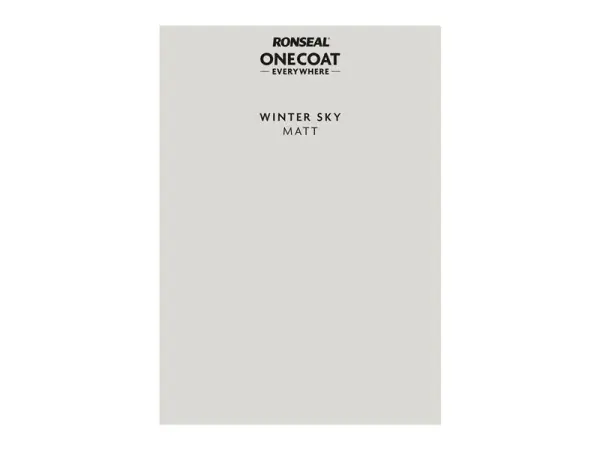 Ronseal Peel & Stick Everywhere 冬季天空色 可撕式油漆樣本