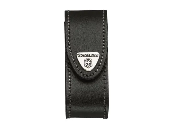 Victorinox Custodia in Pelle Nera per Cintura, 2-4 Strati