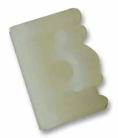 HELLERMANNTYTON Colliers adhésifs pour câbles, Naturel, 3mm, Lot de 50