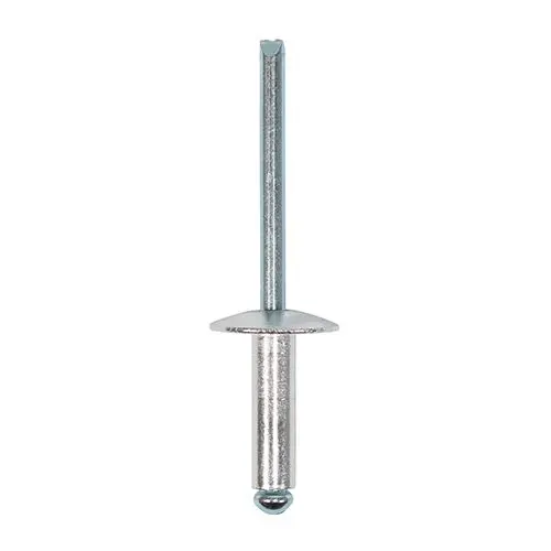 Timco Flange Head Aluminium Rivets 4.8 x 16mm (250pc)