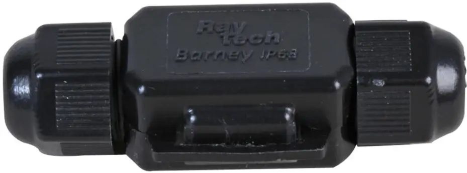 Connecteur de câble bipolaire Raytech 2,5mm IP68, Noir