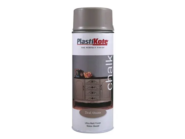 PlastiKote - Σπρέι Χρώμα Chalk Finish - Dark Hessian, 400ml