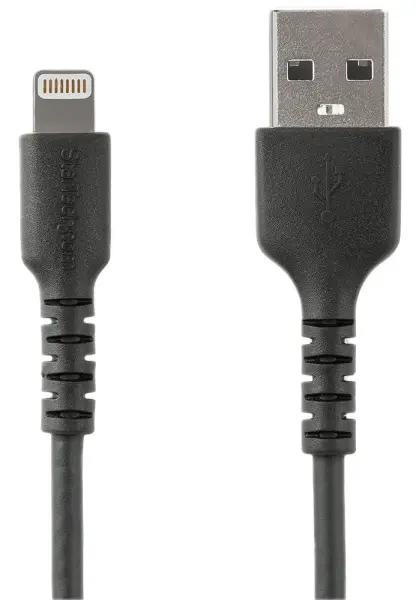 STARTECH USB-auf-Lightning-Kabel, 2m Schwarz