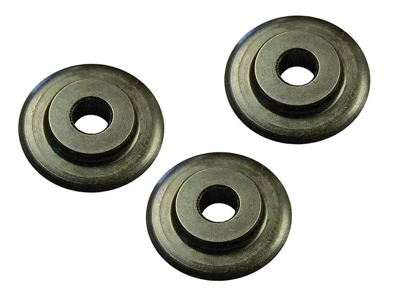 Faithfull Pipe Cutter Replacement Wheels, Pack of 3