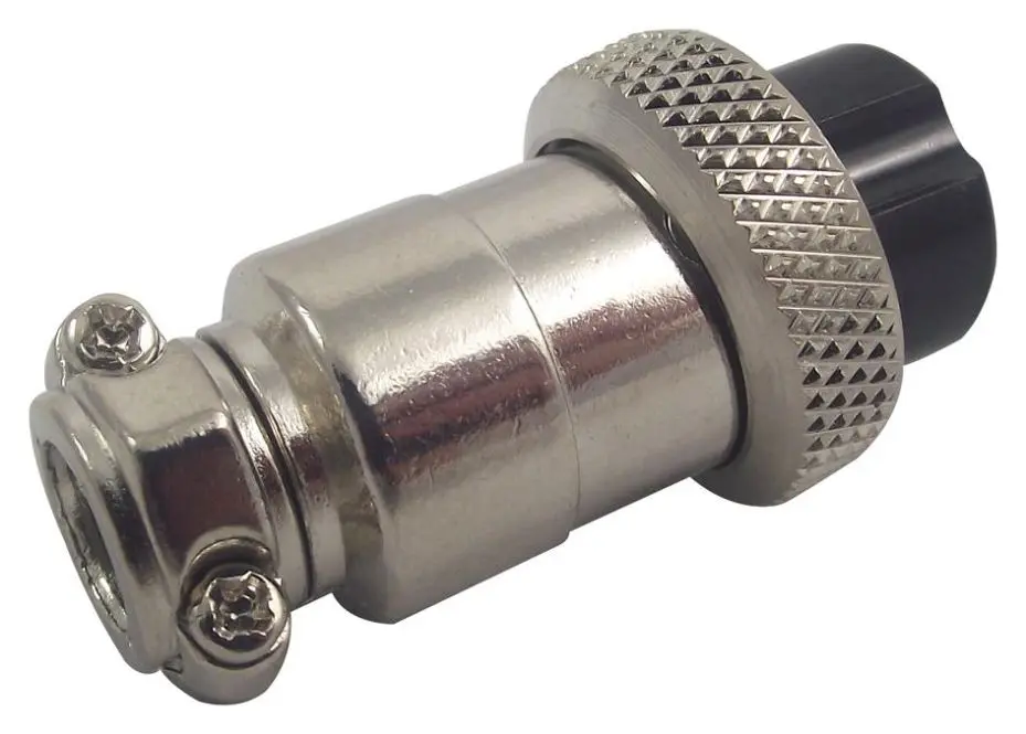 CLIFF ELECTRONIC COMPONENTS תקע מוגן 4-חיבורי Cliffcon מברונזה