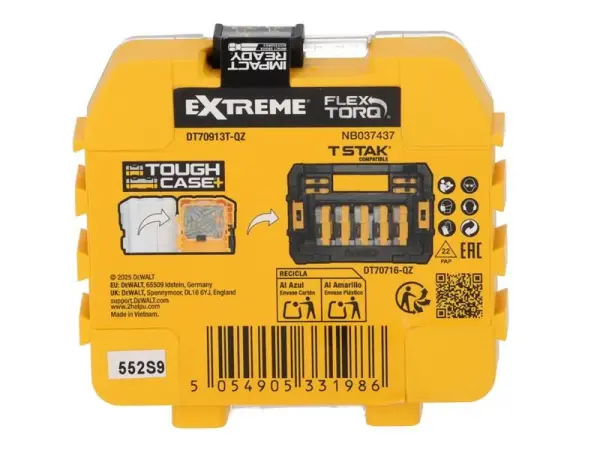 DEWALT EXTREME FlexTORQ Phillips Bits - PH2 x 57mm (Tic Tac of 15)
