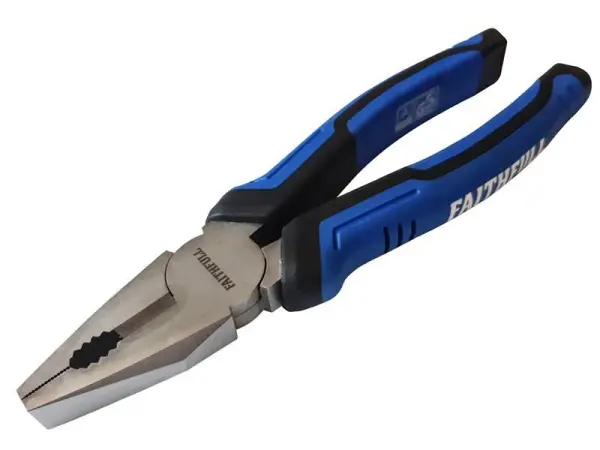 Faithfull Combination Pliers - 200mm (8in) - Chrome Vanadium Steel