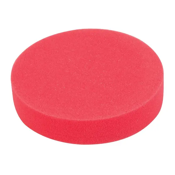 Silverline 180mm Ultra-Soft Red Hook & Loop Polishing Foam Head