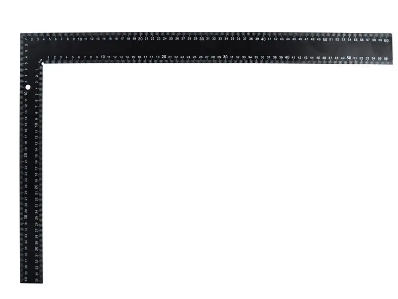 Faithfull Black Steel Roofing Square 400 x 600mm