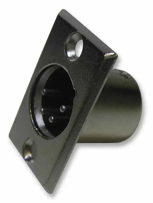 Pro Signal XLR konektor, 4 póly, kabelové upevnění