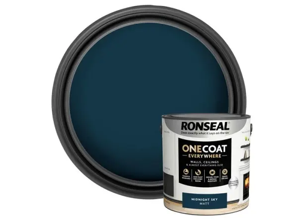 Ronseal Vernice Coprente a Una Mano 2.5L - Cielo Notturno