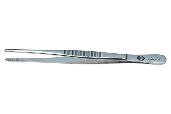 CK Tools Universal Precision Tweezers, Carbon Steel, 145mm
