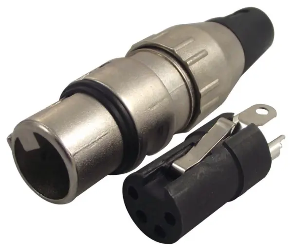 DELTRON ENCLOSURES - XLR-Buchse, 4-polig