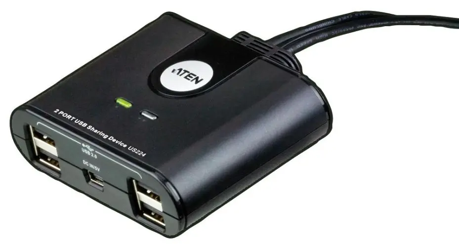 ATEN 2-Port USB Peripheral Sharing Switch