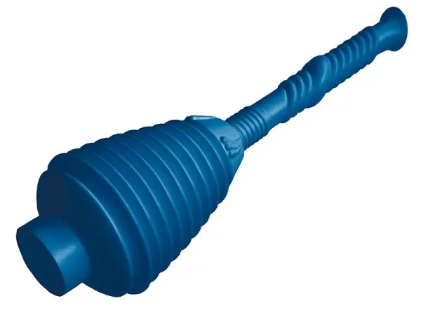 Faithfull Plastic Bellow Toilet Plunger, 530mm