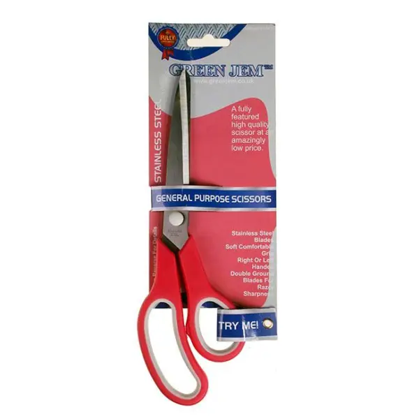 Green Jem - Ciseaux 9 Pouces Ergonomiques, 135g