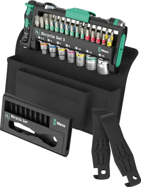 Wera 41件自行車工具套裝 便攜維修箱