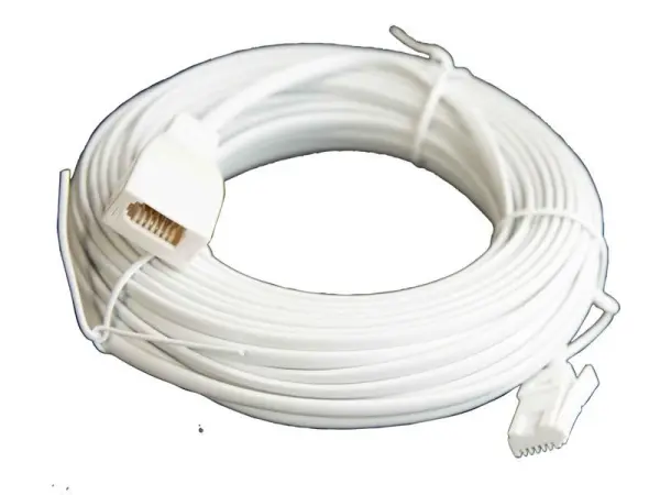 Dencon Telephone Extension Lead 15m for BT Sockets