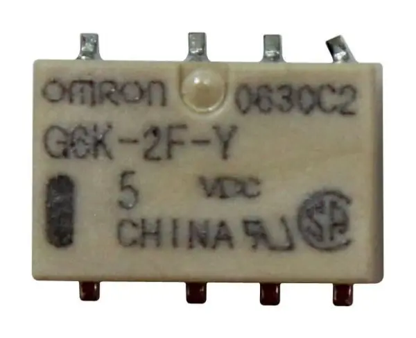 Omron G6K Series Signal Relay, SMD, DPDT, Non-Latching, 5V DC, 1A