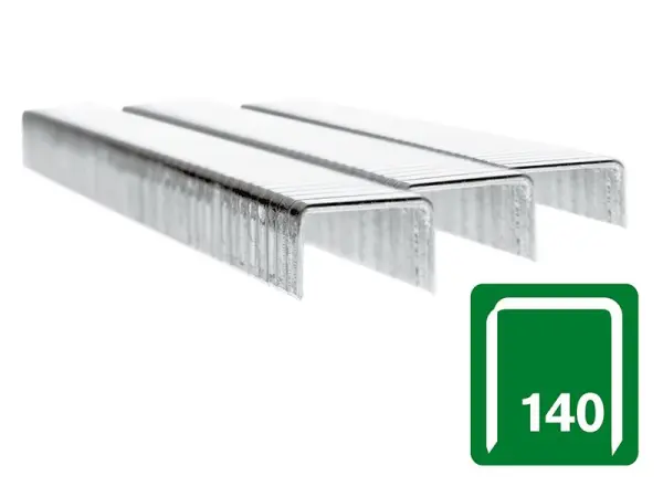 Rapid 140/14 Galvanised Staples, 14mm, Box of 5000