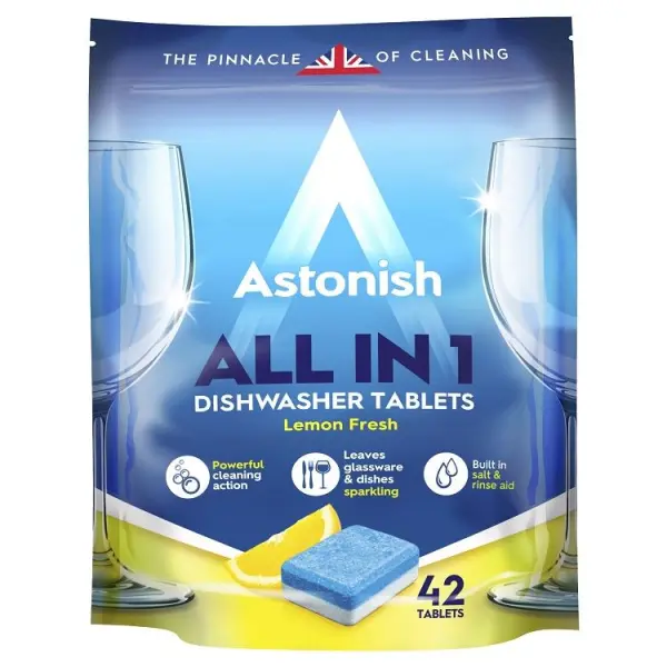 Astonish Dishwasher Tablets 42 Pack