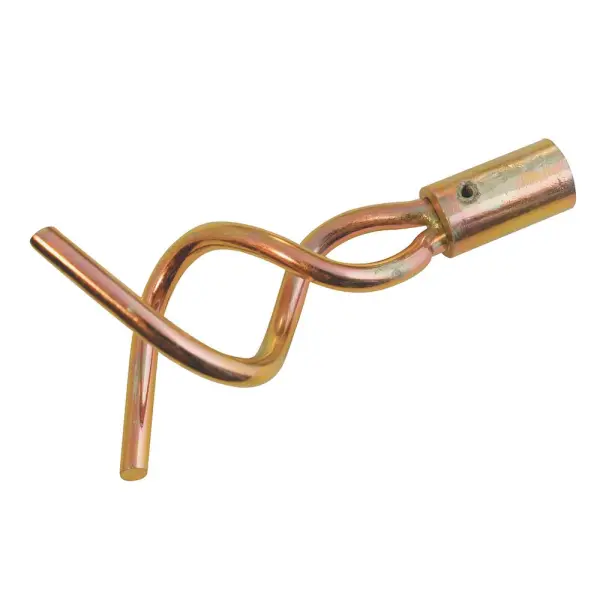 Silverline Cabeza de Doble Tornillo Sin Fin para Desatascos, Acero Zincado, 50m