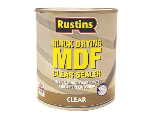 Rustins Scellant rapide MDF incolore 500ml