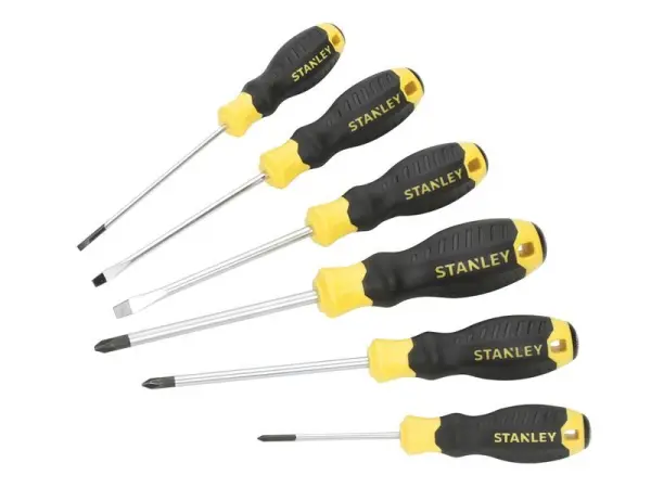 STANLEY® 舒適握把螺絲批套裝 (6件套)