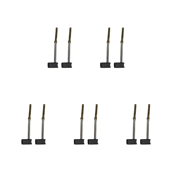 5 Set Berus Karbon - Sesuai untuk Black & Decker - Dewalt Mini Sander (6 X 7 X 