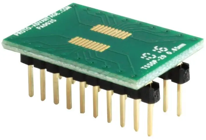 PROTO ADVANTAGE Adapter, TSSOP20 auf DIP20, 0,65mm